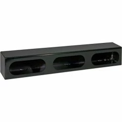 Buyers Products Triple Oval Black Steel Light Cabinet - LB3253