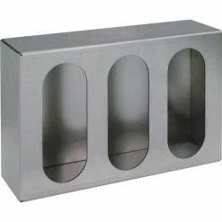 Buyers Products Triple Oval Primed Gray Steel Vertical Light Box - LB8133