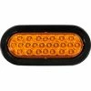Buyers Products 6-1/2" Oval Recessed Amber Strobe Light - SL65AO