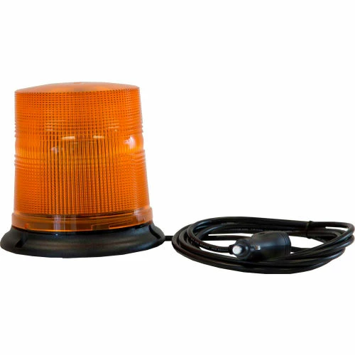 Buyers Products Buyers Amber 3 LED Beacon Light With Tall Lens 6.75" Diameter x 6.75" Tall - SL630A 4 Buyers Products Buyers Amber 3 LED Beacon Light With Tall Lens 6.75" Diameter x 6.75" Tall - SL630A - Image 2