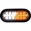Buyers Products Buyers 6" Amber/Clear Oval Recessed Strobe Warning Light With 24 LED - SL66AC -Cheap Vehicle Lighting Store SL66AC