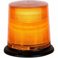 Buyers Products Buyers Amber 12 LED Beacon Light With Tall Lens 6.75" Diameter x 6.625" Tall - SL696A