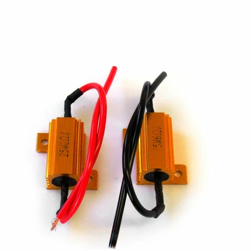 Race Sport Lighting Race Sport 6 Ohm 25W Load Resistors, Pair, Stops Rapid Flashing Turn Signals 3 Race Sport Lighting Race Sport 6 Ohm 25W Load Resistors, Pair, Stops Rapid Flashing Turn Signals