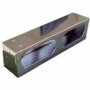 Race Sport Lighting Race Sport 6 X 2.5" Double Oval Polished Stainless Steel Light Box w/ Knockouts -Cheap Vehicle Lighting Store XXW RS 103 2SS