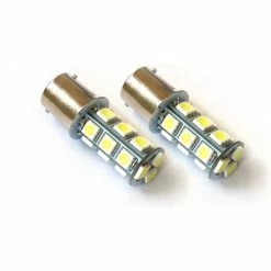Race Sport Lighting Race Sport 1156 5050 LED 18 Chip Bulbs, Green, Pair
