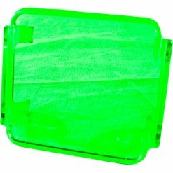 Race Sport Lighting Race Sport Translucent 3x3" Protective Spotlight Cover, Green