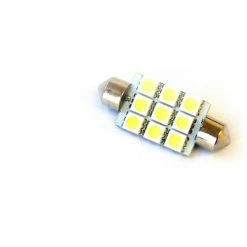 Race Sport Lighting Race Sport 42mm 5050 LED 9 Chip Bulbs, Amber, Individual