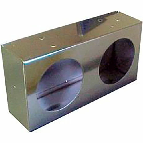 Race Sport Lighting Race Sport 4" Double Round Polished Stainless Steel Light Box w/ Knockouts 3 Race Sport Lighting Race Sport 4" Double Round Polished Stainless Steel Light Box w/ Knockouts