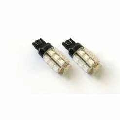 Race Sport Lighting Race Sport 7443 LED Replacement Bulb, Red, Pair