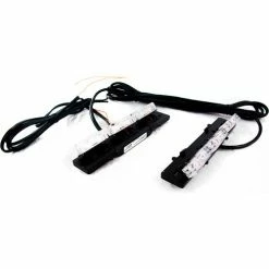 Race Sport Lighting Race Sport SLIM Design LED Grille Lighting System Mounting Clip Installation, White