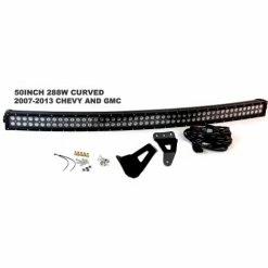 Race Sport Lighting Race Sport 2007-2013 Chevy and GMC Complete 50" LED Light Bar Kit, 6,500K Color Temp