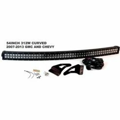 Race Sport Lighting Race Sport 2007-2013 Chevy and GMC Complete 54" LED Light Bar Kit, 6,500K Color Temp