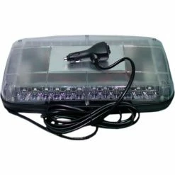 Race Sport Lighting Race Sport 36-LED High-Powered Magnetic Beacon, Clear Lens and Amber LED's