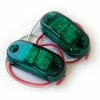 Race Sport Lighting Race Sport Truck and Trailer LED, 2.5x1" Green Marker with 2 Hole Mount, Come in Pairs -Cheap Vehicle Lighting Store XXW RS O2 5 2HG