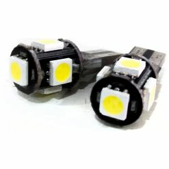Race Sport Lighting Race Sport T10 5050 CANBUS LED, Amber, Pair, 12-24VDC