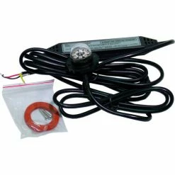 Race Sport Lighting Race Sport Stealth LED 19 Pattern Strobe Light Heads, White, Sold as Pair