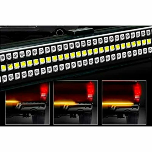 Race Sport Lighting Race Sport 48" Triple Row LED Truck Tailgate Light Bar, 5-Function, 3-Color, IP68 3 Race Sport Lighting Race Sport 48" Triple Row LED Truck Tailgate Light Bar, 5-Function, 3-Color, IP68