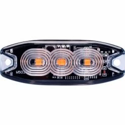 Race Sport Lighting Race Sport Amber Strobe Pro Series 3-LED Ultra Thin Style Marker Strobes