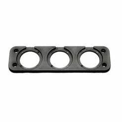 Race Sport Lighting Race Sport Three Hole Rear Panel Mount For Round Digital Voltage Gauges