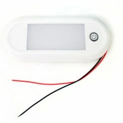 Marine Sport Lighting Touch Switch 12-Watt Oval LED Interior SMART TOUCH Light