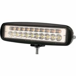 Race Sport Lighting Race Sport Dual Color White & Amber LED Auxiliary Work Light IP68, Marker, DRL, & Spot" One