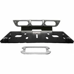 Race Sport Lighting Race Sport 19 x 8" Heavy Duty Lo Profile Mini Light Bar Beacon Mount Base Platform, 3rd Brake Light