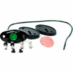 Race Sport Lighting Race Sport 9W/720LM IP68 LED Glow POD Station Lights, Green, AKA Rock Lights
