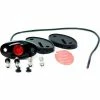 Race Sport Lighting Race Sport 9W/720LM IP68 LED Glow POD Station Lights, Red, AKA Rock Lights -Cheap Vehicle Lighting Store XXW RSLDPODR