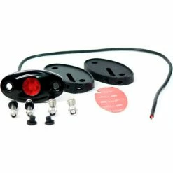 Race Sport Lighting Race Sport 9W/720LM IP68 LED Glow POD Station Lights, Red, AKA Rock Lights