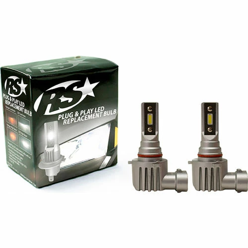 Race Sport Lighting Race Sport 9005 PNP Series Plug N Play Super LUX LED Replacement Bulbs, 1,900 LUX Max Output 3 Race Sport Lighting Race Sport 9005 PNP Series Plug N Play Super LUX LED Replacement Bulbs, 1,900 LUX Max Output
