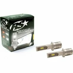 Race Sport Lighting Race Sport H1 PNP Series Plug N Play Super LUX LED Replacement Bulbs, 1,900 LUX Max Output