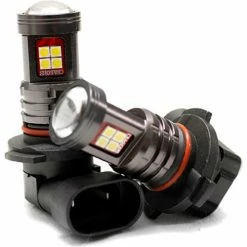 Race Sport Lighting Race Sport Terminator Series White H10 Base LED High Power Replacement Bulbs, Foglight