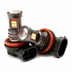 Race Sport Lighting Race Sport Terminator Series White H9 Base LED High Power Replacement Bulbs